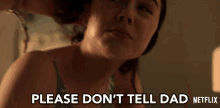Please Dont Tell Dad Dont Say Anything GIF - Please Dont Tell Dad Dont Say Anything Shh GIFs