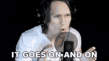 Its Goes On And On Per Fredrik Asly GIF - Its Goes On And On Per Fredrik Asly Pellek GIFs