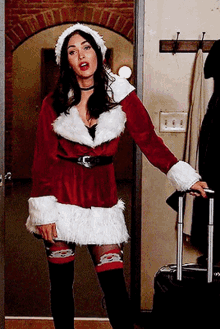 Well You Should Have Told Me Christmas GIF - Well You Should Have Told Me Christmas Megan Fox GIFs