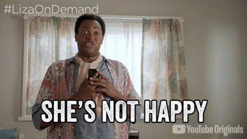 Shes Not Happy Sad GIF - Shes Not Happy Not Happy Sad GIFs