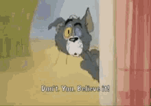 Tom And Jerry Dont You Believe It GIF - Tom And Jerry Dont You Believe It GIFs