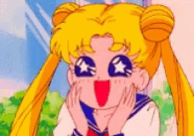 Sailor Moon Excited GIF - Sailor Moon Excited Happy GIFs