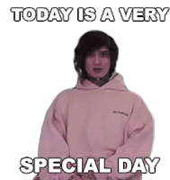 Today Is A Very Special Day Tim Henson Sticker - Today Is A Very Special Day Tim Henson Today Is An Important Day Stickers