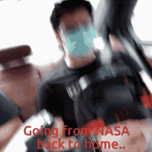 Going From Nasa Back To Home Nasa GIF - Going From Nasa Back To Home Nasa Going Back Home GIFs