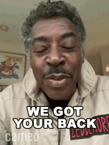 We Got Your Back Ernie Hudson GIF - We Got Your Back Ernie Hudson Cameo GIFs