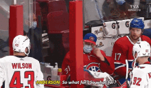 Montreal Canadiens Josh Anderson GIF - Montreal Canadiens Josh Anderson So What For GIFs