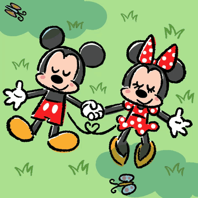 Mickey Mouse Minnie Mouse GIF.