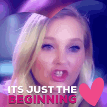 Its Just The Beginning Beginning GIF - Its Just The Beginning Beginning Virginia Roberts GIFs