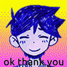 Ok Thank You Omori Ok Thank You Hero GIF - Ok Thank You Omori Ok Thank You Thank You Omori GIFs