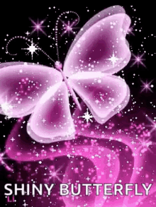 Butterfly Pink GIF - Butterfly Pink Shiny GIFs