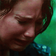 Katniss Everdeen Crying GIF - Katniss Everdeen Crying The Hunger Games GIFs