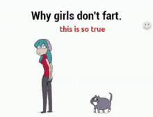 Fart girl big butt 