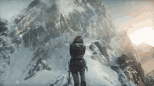Tomb Raider Hiking GIF - Tomb Raider Hiking Mountain Climbing GIFs