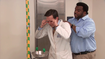 I Never Saw It GIF - The Office Comedy Andy Bernard - Discov