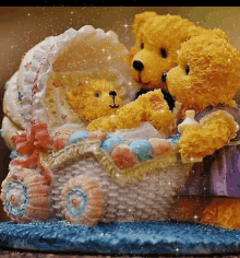 teddy bear family