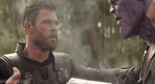 Thor Thanos GIF - Thor Thanos Infinity War GIFs