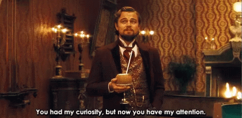 Curiosity Attention GIF - Curiosity Attention Now You Have My Attention - Discover &amp; Share GIFs
