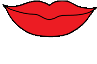 Tongue Out Lips Sticker - Tongue Out Lips Bleh Stickers