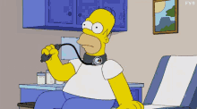 Homer'S Blood Pressure - The Simpsons GIF - The Simpsons Doctor Hibbert Homer Simpson GIFs
