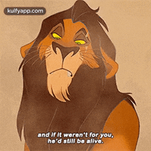 And If It Weren'T For You,He'D Still Be Allve..Gif GIF - And If It Weren'T For You He'D Still Be Allve. Mammal GIFs