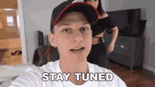 Stay Tuned Conner Bobay GIF - Stay Tuned Conner Bobay Brittney Britania GIFs
