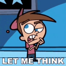 Let Me Think Timmy Turner GIF - Let Me Think Timmy Turner A Wish Too Far GIFs