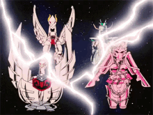 Caballeros Del Zodiaco GIF - Saint Seiya Armor Powers GIFs