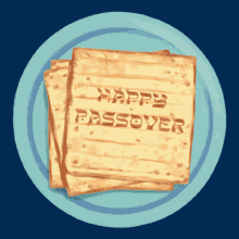 Matzah On A Plate Happy Passover On A Matzah GIF - Matzah On A Plate Happy Passover On A Matzah Chag Pesach GIFs