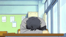 anime relife tired studying confused