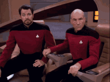 Riker Picard GIF - Riker Picard Star Trek GIFs