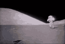 Astronauta Saltando En La Luna GIF - Astronaut Moon GIFs