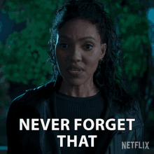 Never Forget That Talia GIF - Never Forget That Talia First Kill GIFs