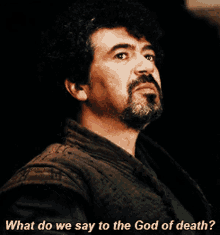 What Do We Say To The God Of Death Not Today GIF - What Do We Say To The  God Of Death Not Today Arya Stark - Discover &amp; Share GIFs