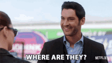 Where Are They Tom Ellis GIF - Where Are They Tom Ellis Lucifer Morningstar GIFs