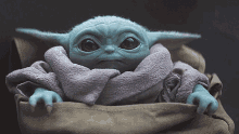 Mandalorian Baby Yoda GIF - Mandalorian Baby Yoda Baby Yoda Wave GIFs