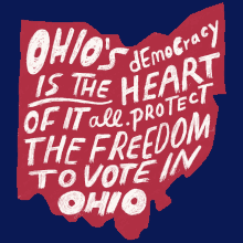 Ohios Democracy Is The Heart Of It All Protect The Freedom To Vote In Ohio GIF - Ohios Democracy Is The Heart Of It All Protect The Freedom To Vote In Ohio Voting GIFs