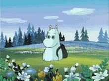Moomin Backback GIF - Moomin Backback Moomin Backpack GIFs