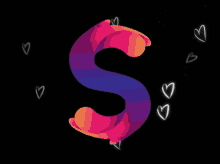 Snejni Mische Logo GIF - Snejni Mische Logo Hearts GIFs
