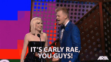 its carly rae you guys its carly rae you guys its her everyone its her