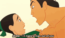 Mulan Shang GIF - Mulan Shang Make A Man Out Of You GIFs