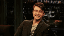 Daniel Radcliffe Laugh GIF - Daniel Radcliffe Laugh Cheering GIFs