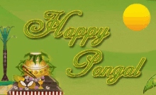 Happy Pongal Green GIF - Happy Pongal Green GIFs