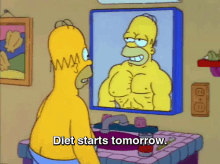 Ugh, Too Real. GIF - Diet Homer S Impson The Simpsons GIFs