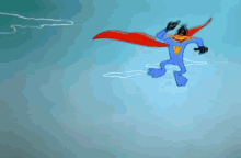 Super Daffy Flying GIF - Super Daffy Flying Daffy Duck GIFs