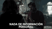 Nada De Informacion Personal Alvaro Morte GIF - Nada De Informacion Personal Alvaro Morte Profesor GIFs