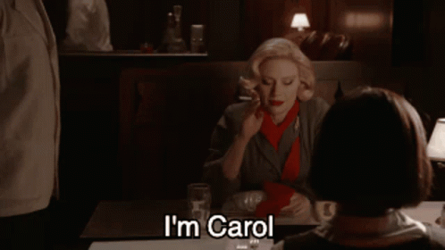 Carol Im Carol GIF - Carol Im Carol Carol Name GIFs