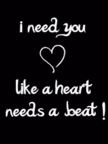 i love you all i need is you i need you