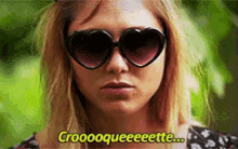 Crooooqueeeeette... GIF - Croquet Girl Sunglasses GIFs