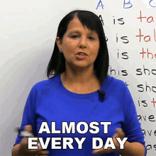 Almost Every Day Rebecca GIF - Almost Every Day Rebecca Engvid GIFs