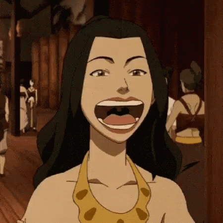 Azula laughing at your fit